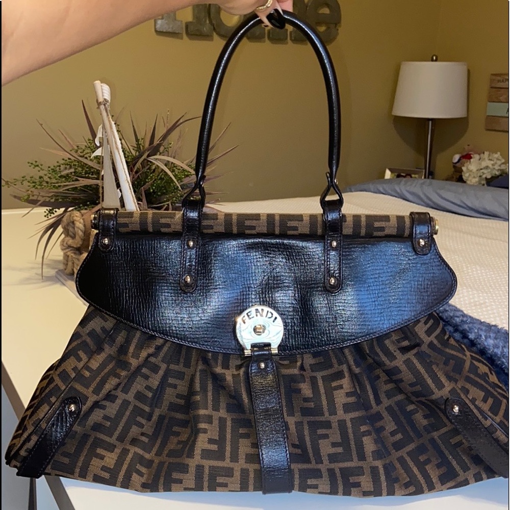 FENDI Magic Zucca Satchel Tote